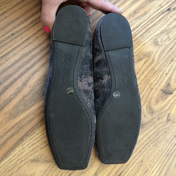 Lucky Brand Womens Padded Santana Square Toe Slip On Ballet Flats - Picture 3 of 3